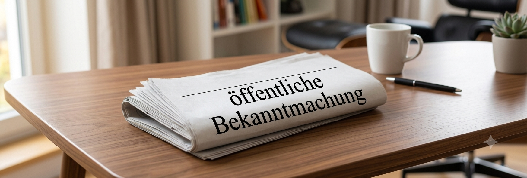 Bekanntmachungen Bekanntmachungen