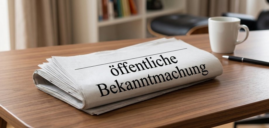 Bekanntmachungen Bekanntmachungen