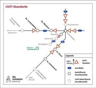 Karte UVIT-Standorte