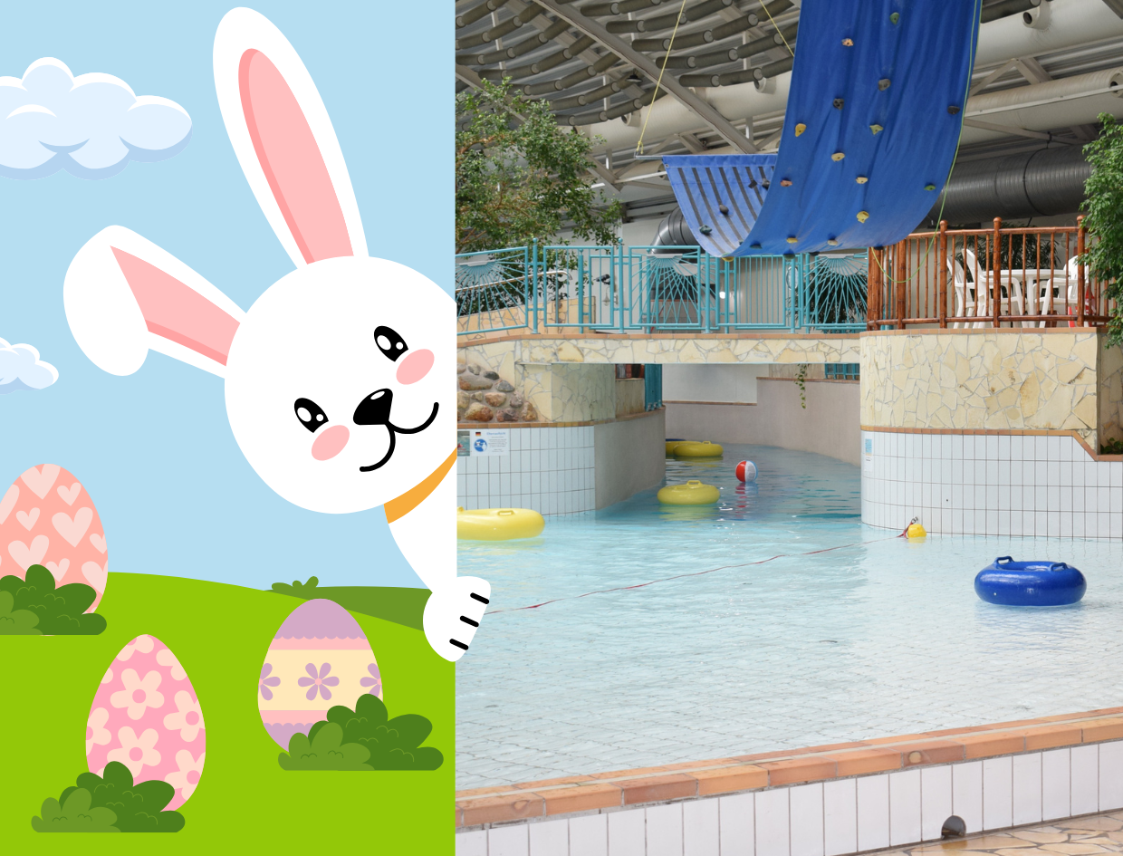 Aquana Bad und Osterhase