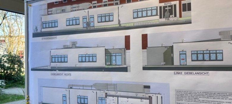 Ein Bauplan 