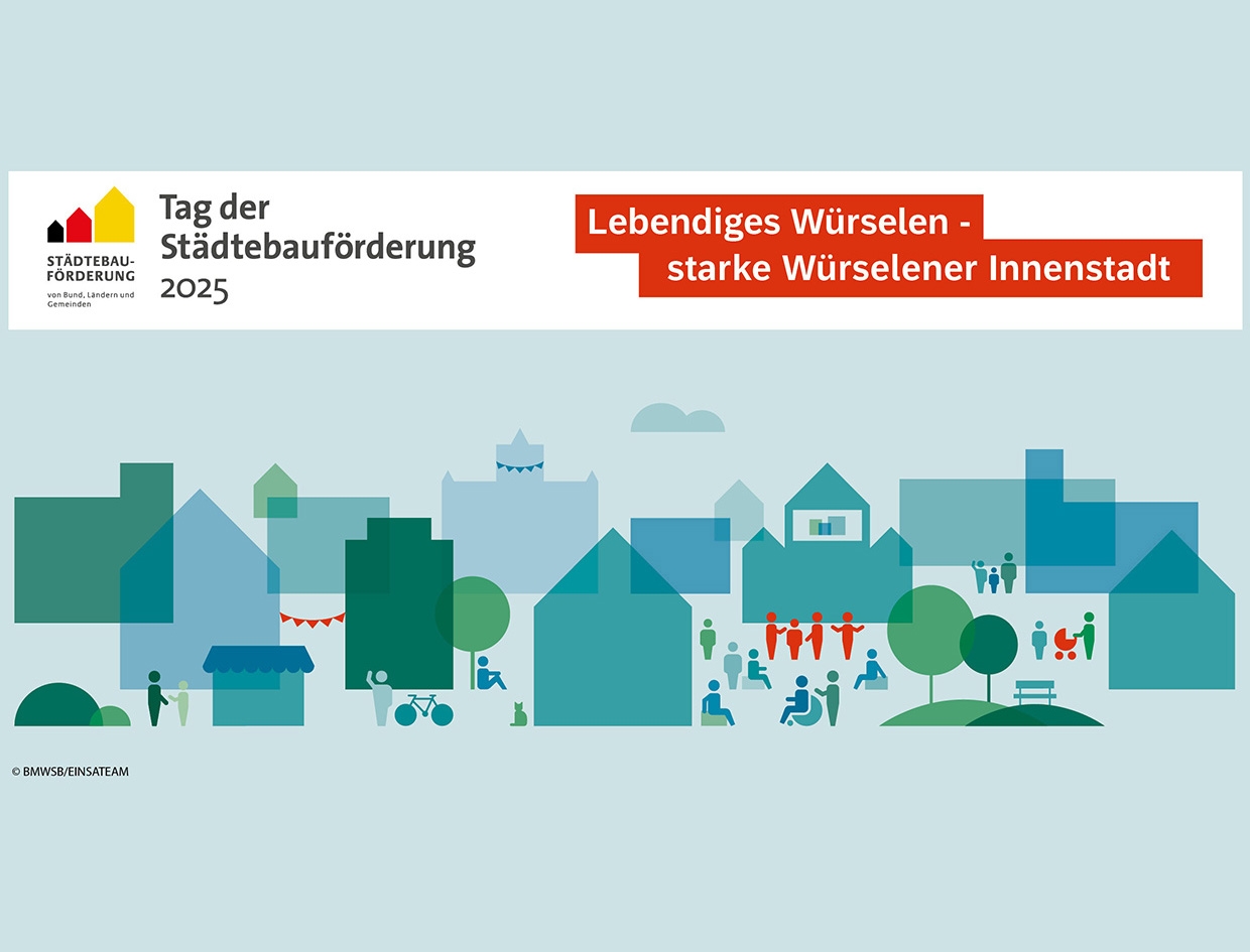 Illustration der Stadt Würselen.