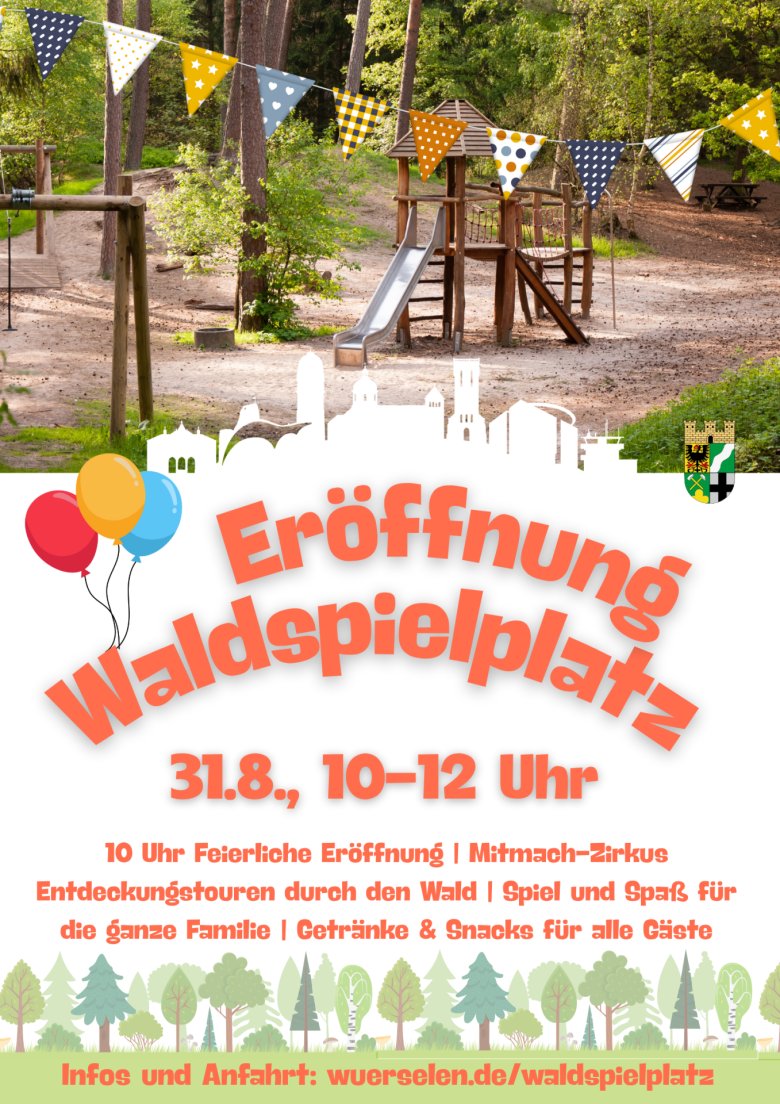 Eröffnung Waldspielplatz - 1 Eröffnung Waldspielplatz - 1
