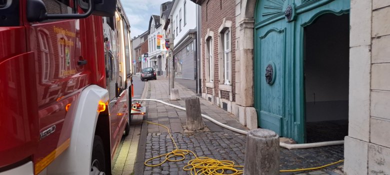 Feuerwehr im Unwettereinsatz