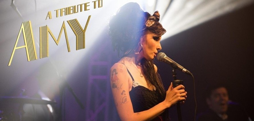 Amy Winehouse  bei einem Konzert