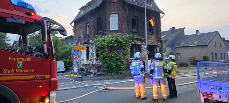Feuerwehreinsatz 2 Bardenberger Str