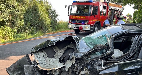 Unfall B57