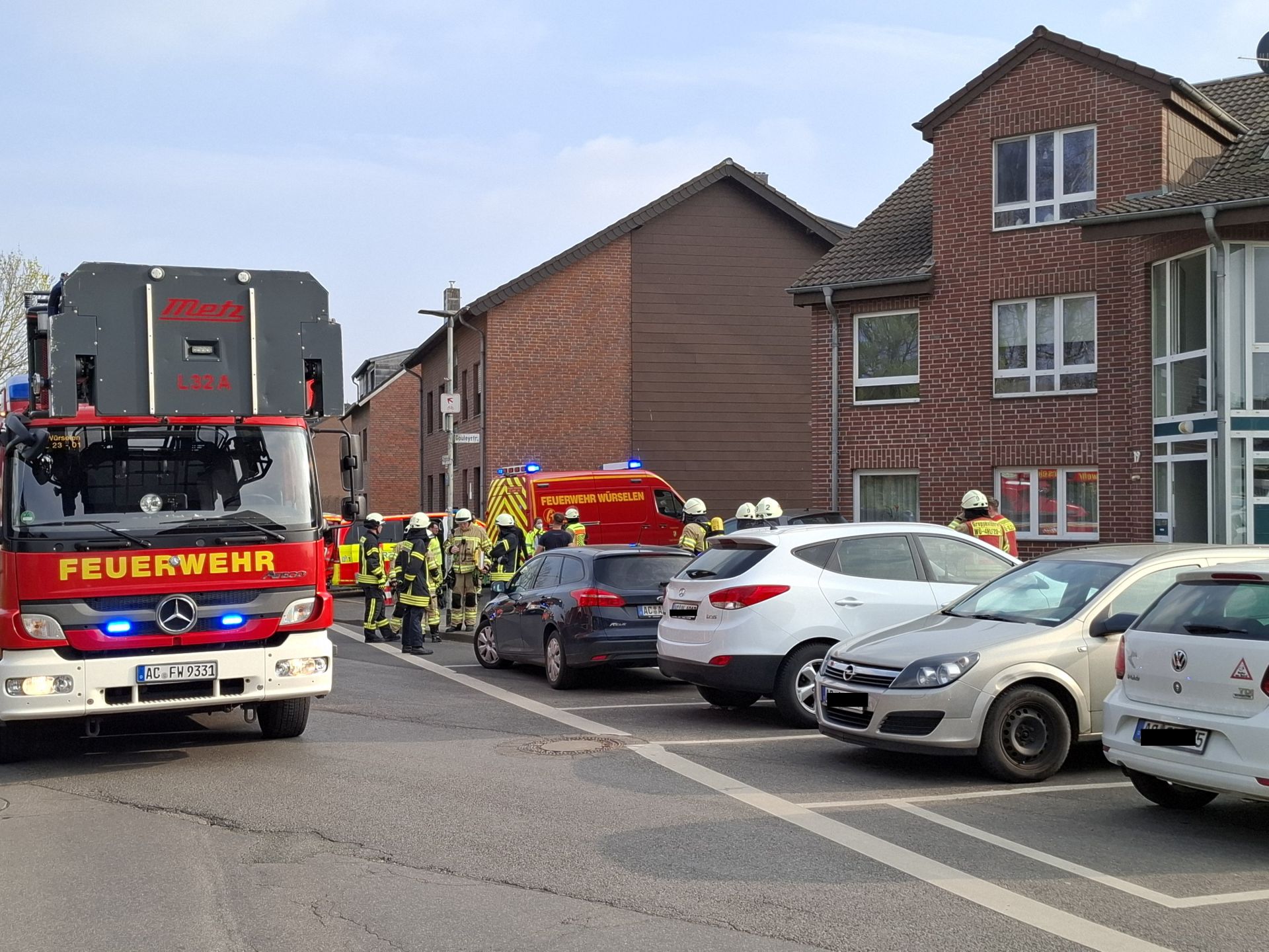Feuerwehreinsatz Gouleytstraße