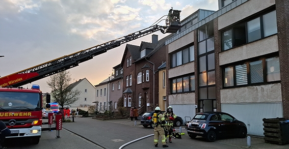 Feuerwehreinsatz Hauptstraße
