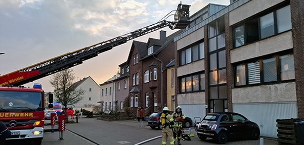 Feuerwehreinsatz Hauptstraße