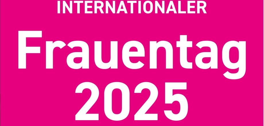 banner zum Weltfrauentag