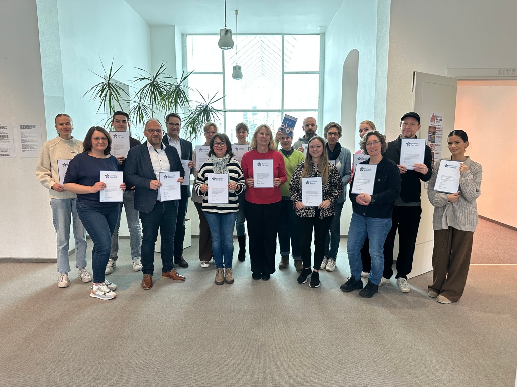 Teilnehmer der Schulung.