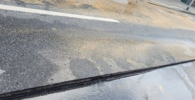 Wasserrohrbruch Jülicherstraße