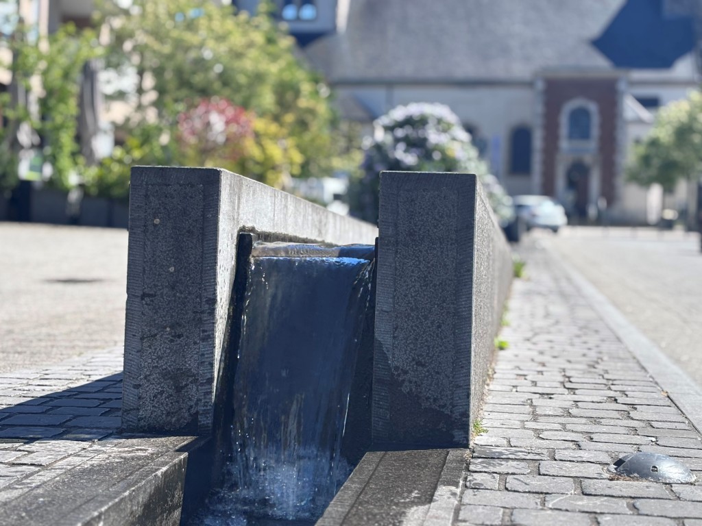 Wasserrinne am Markt