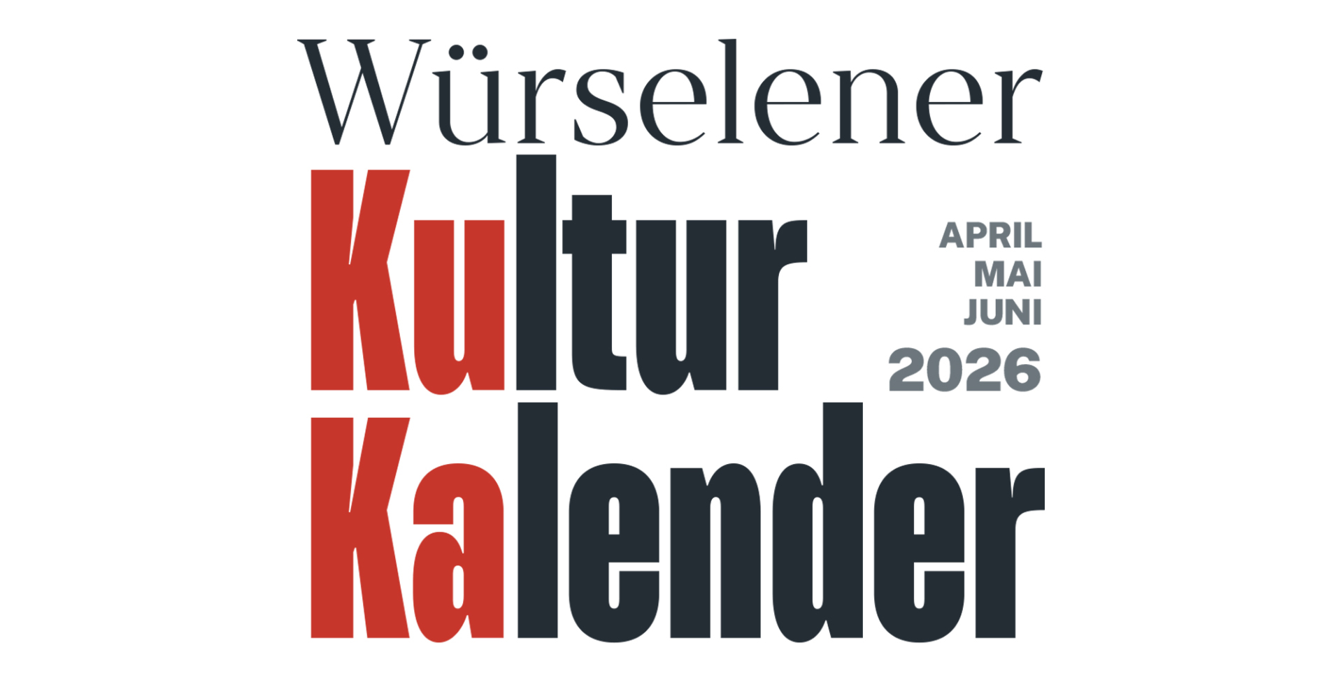 Flyer Kultur Kalender