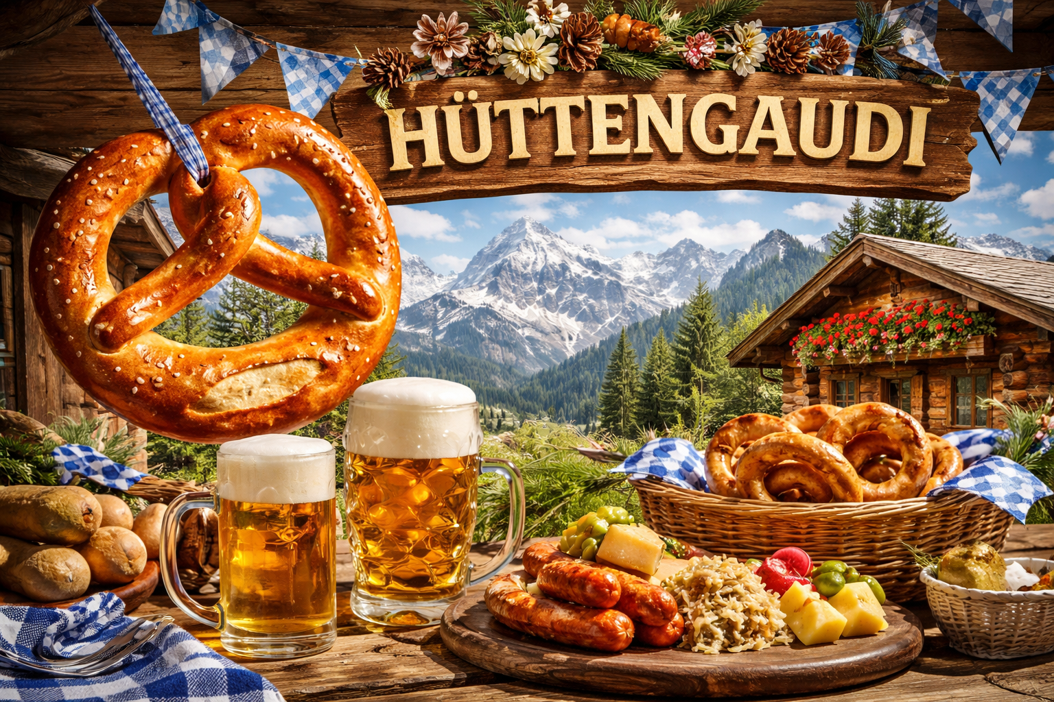 Hüttengaudi im Aquana