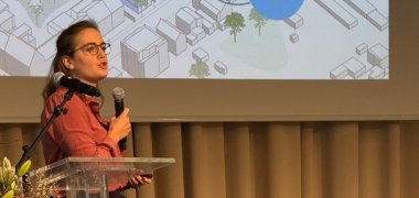 Frederike Fugmann von der Firma Landmarken.