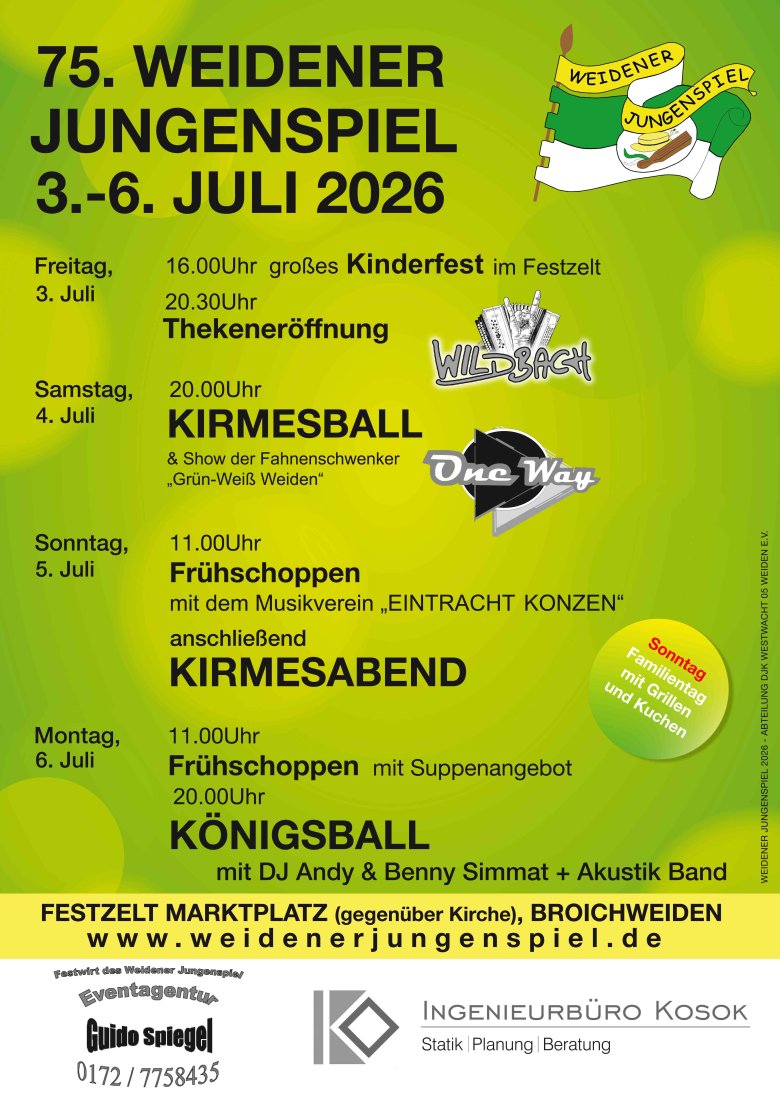 Programm Jungenspiel Weiden Programm Jungenspiel Weiden