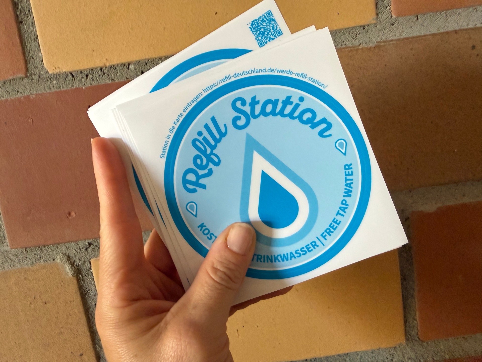 Refill Sticker