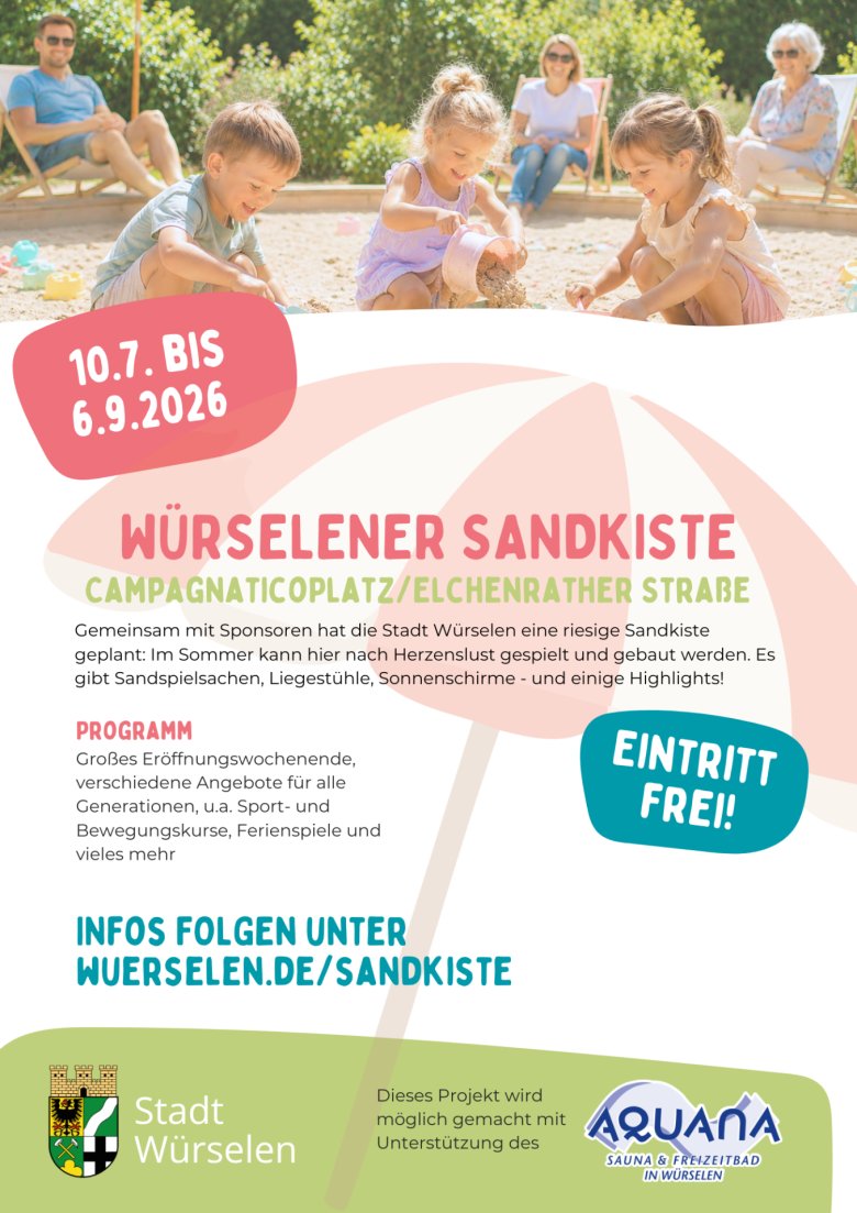 Würselener Sandkiste - 1 Würselener Sandkiste - 1