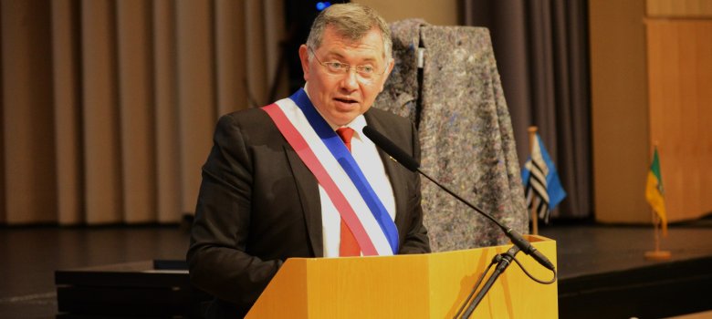 Jean-Paul Vermot, Bürgermeister von Morlaix Jean-Paul Vermot, Bürgermeister von Morlaix