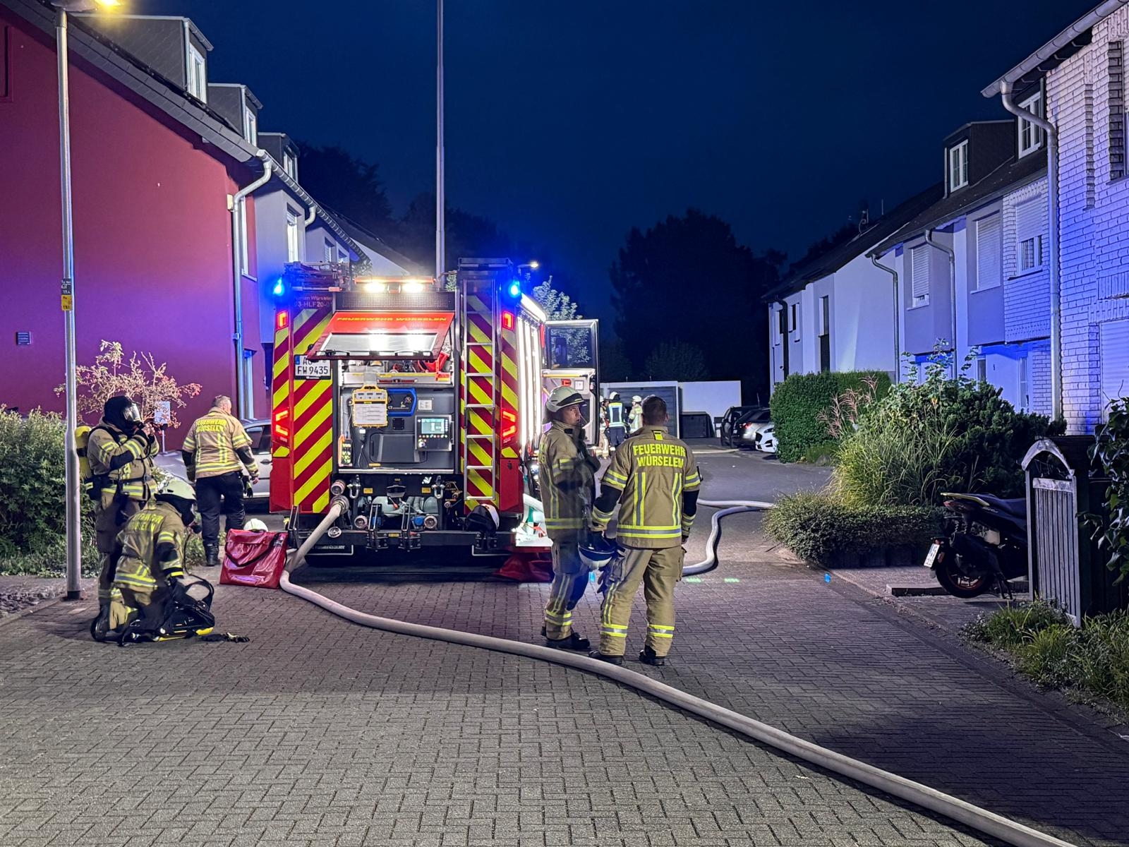 Einsatzreicher Montag für die Würselener Feuerwehr