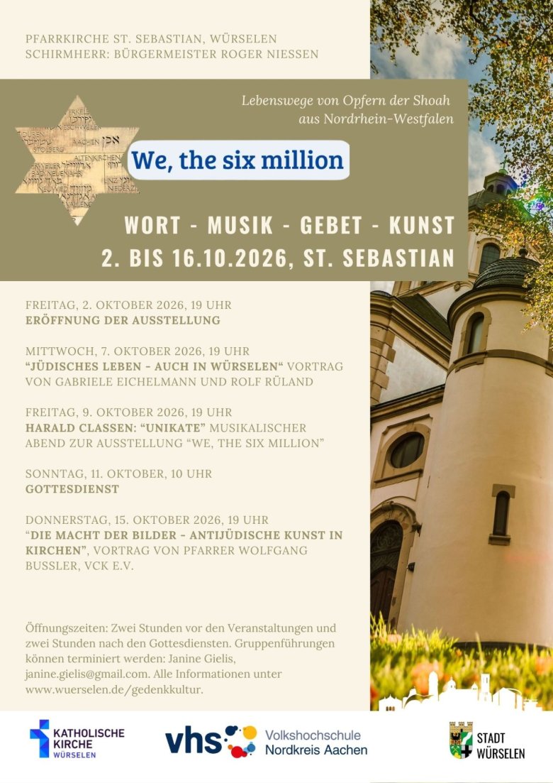 We, the six million PLAKAT - 1 We, the six million PLAKAT - 1