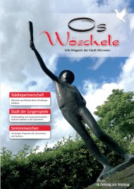 Titelseite aktuelles Stadtmagazin Juni 2025